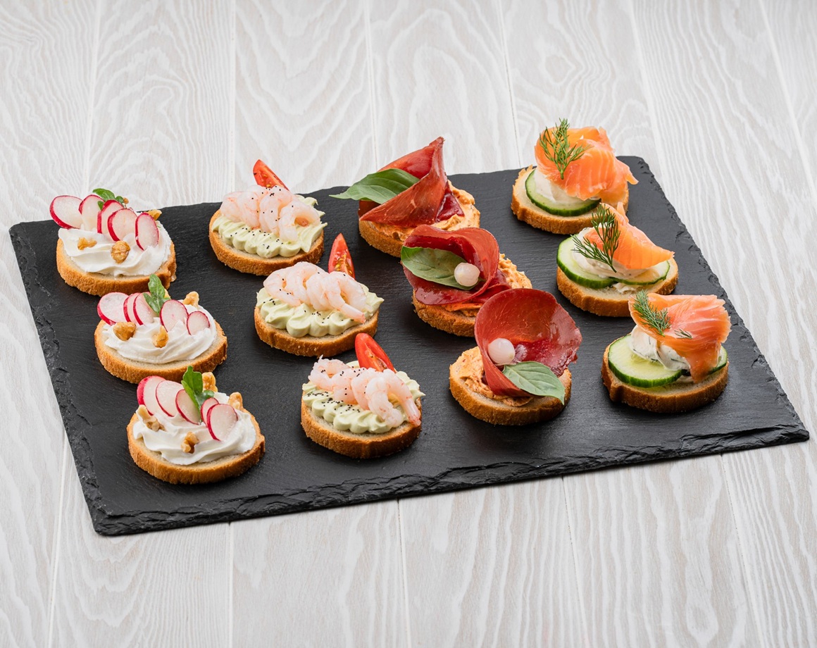Canapés gourmets