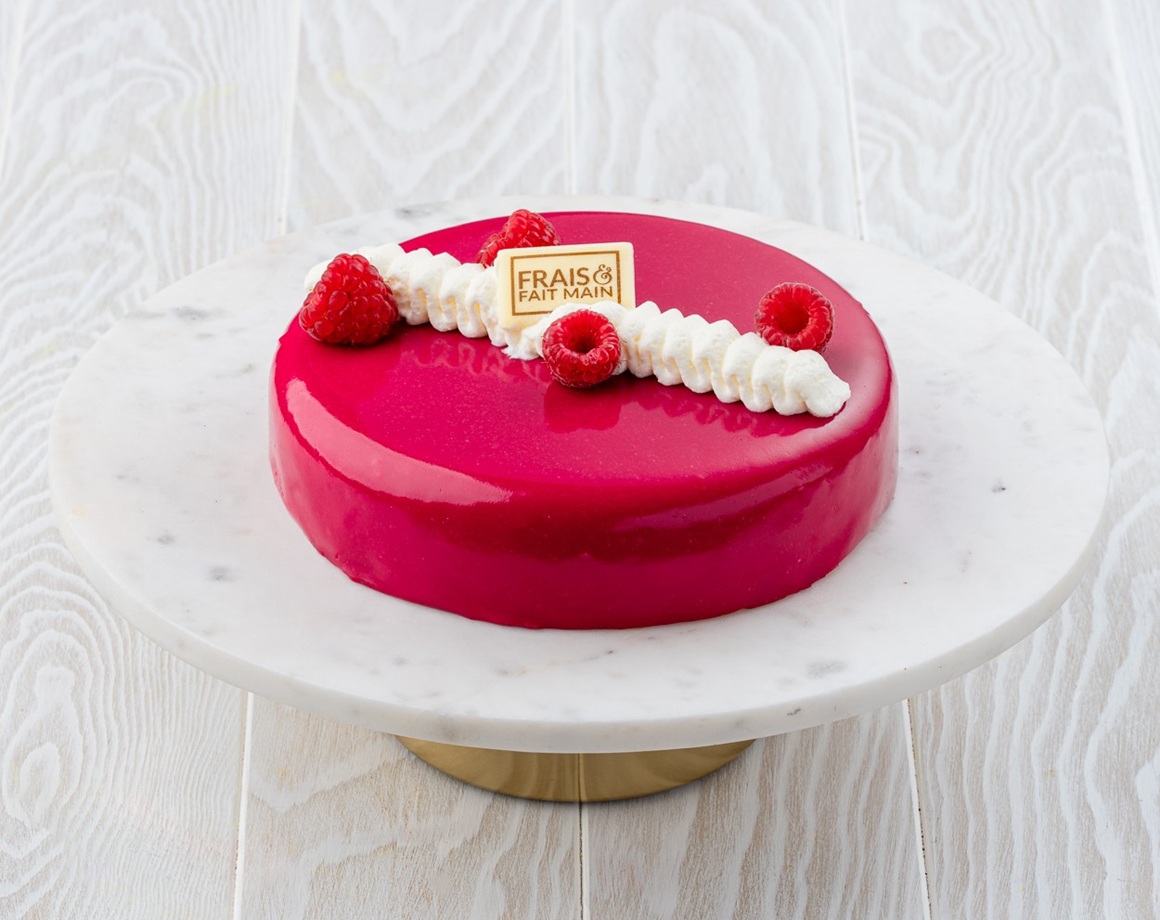 Entremets framboise