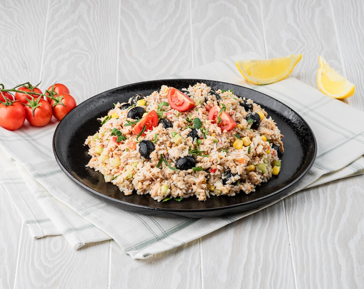 Salade de riz au thon