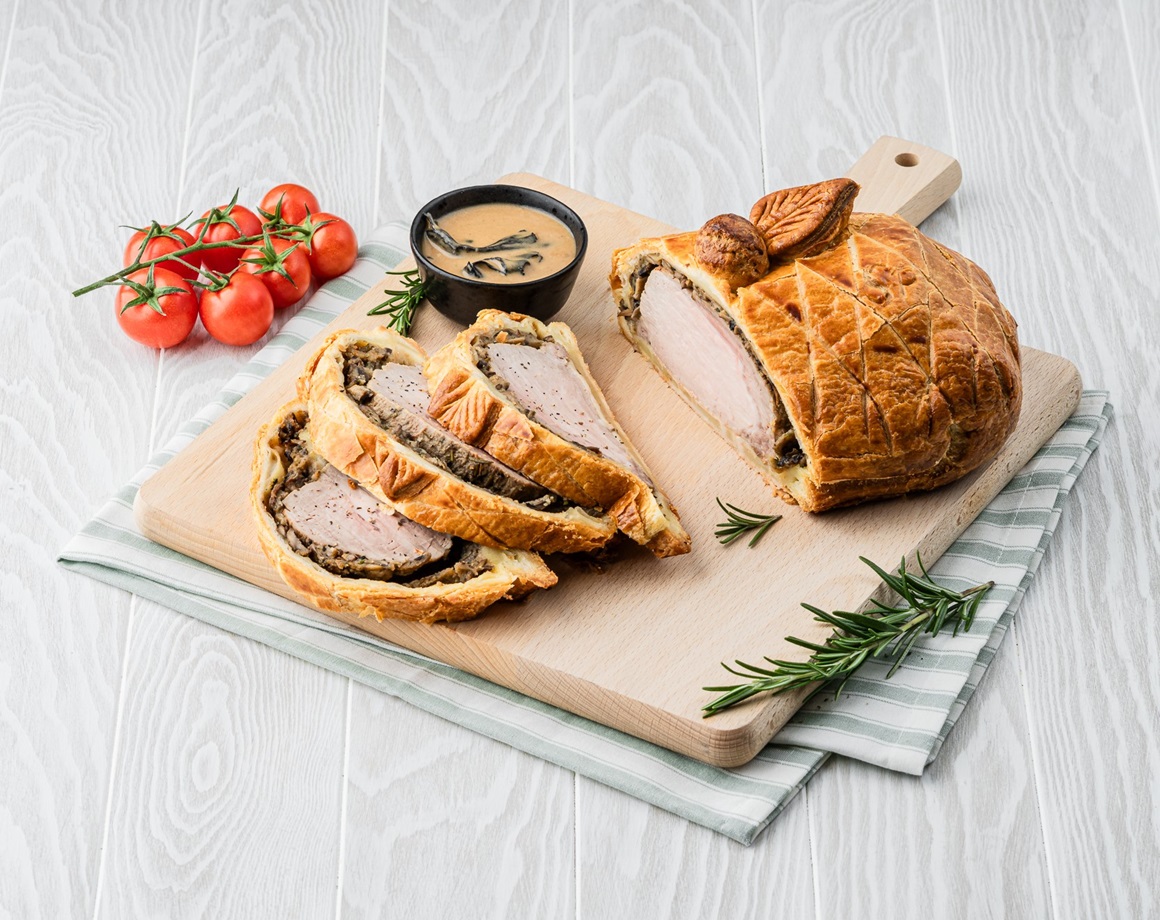 Rôti de porc en croûte