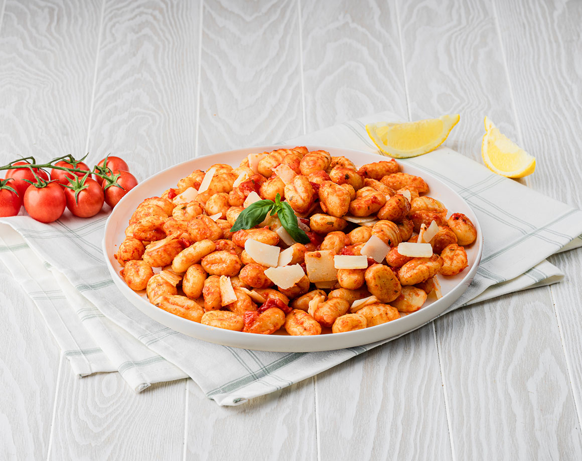 Gnocchi tomate basilic