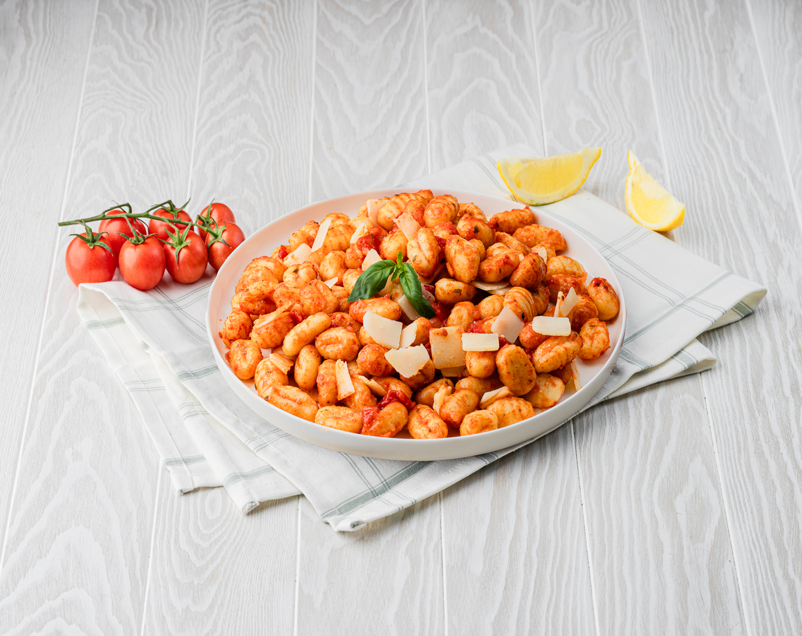 Gnocchi tomate basilic