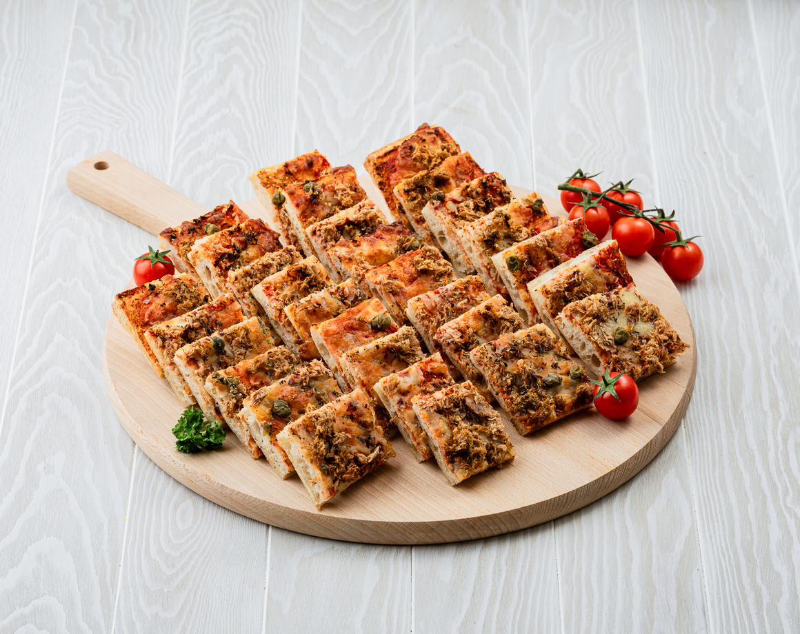 Mini-pizzas Thon