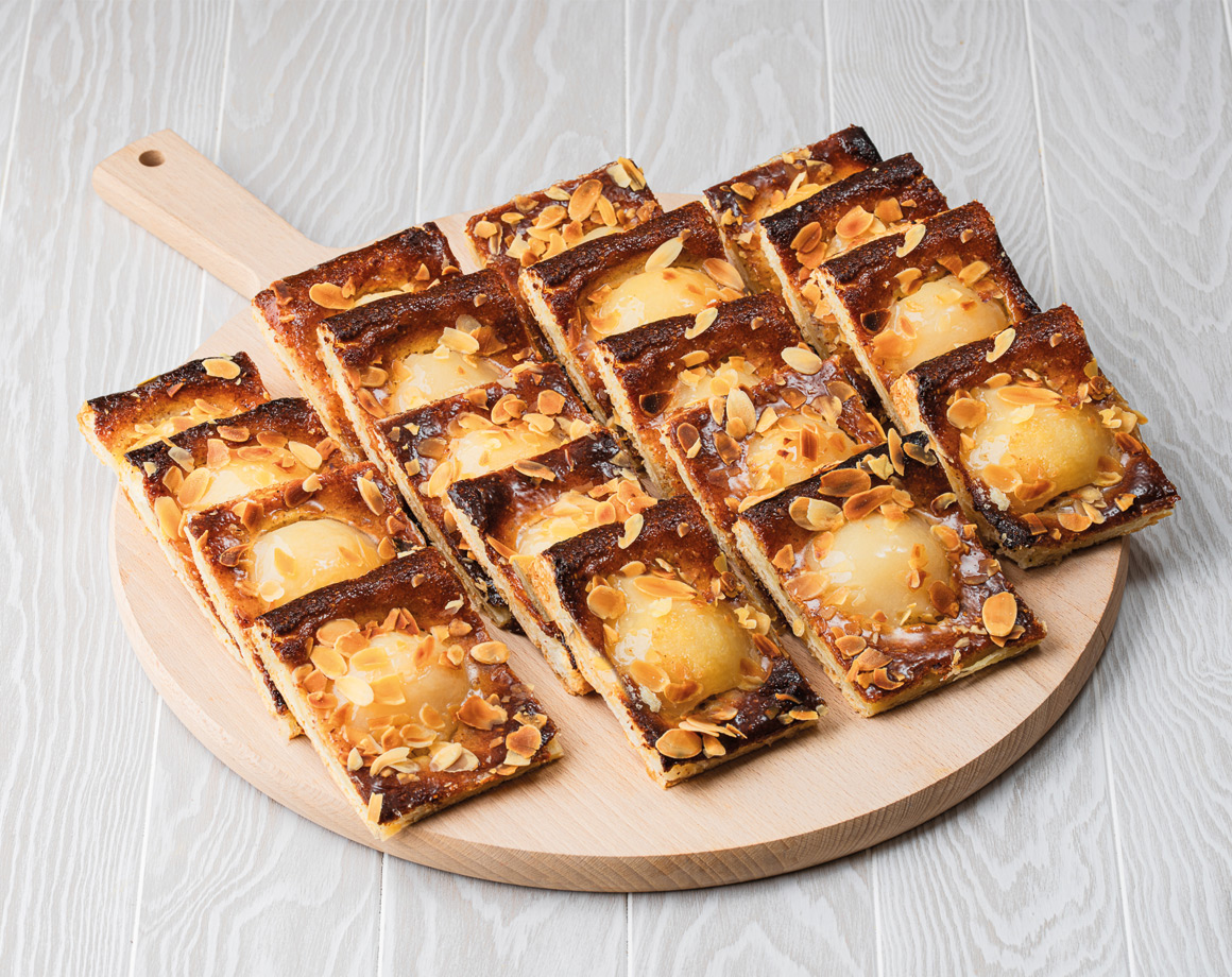 Tarte poire amandine