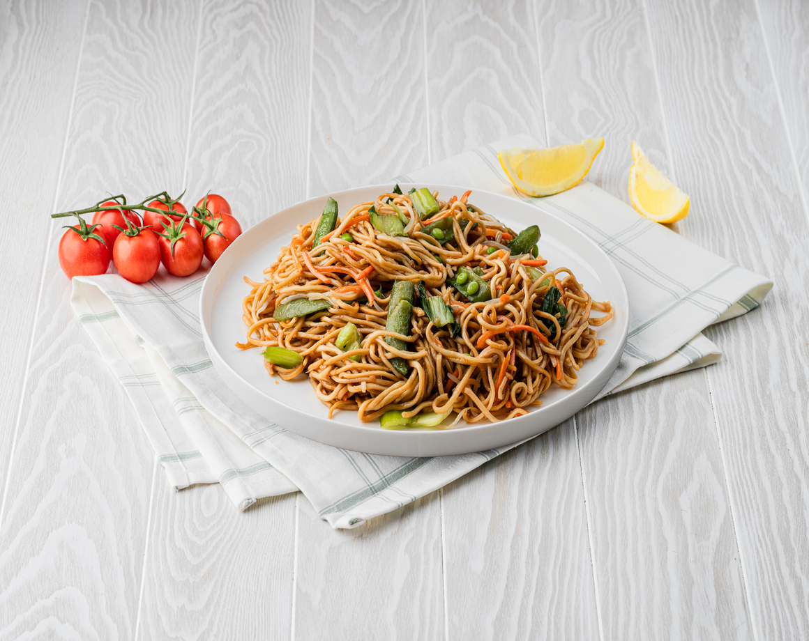 Nouilles sautées aux légumes