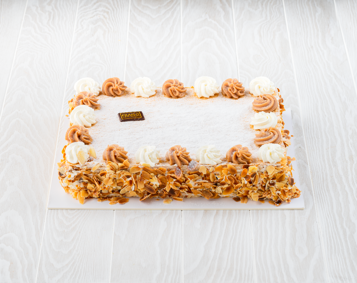 Millefeuille marron