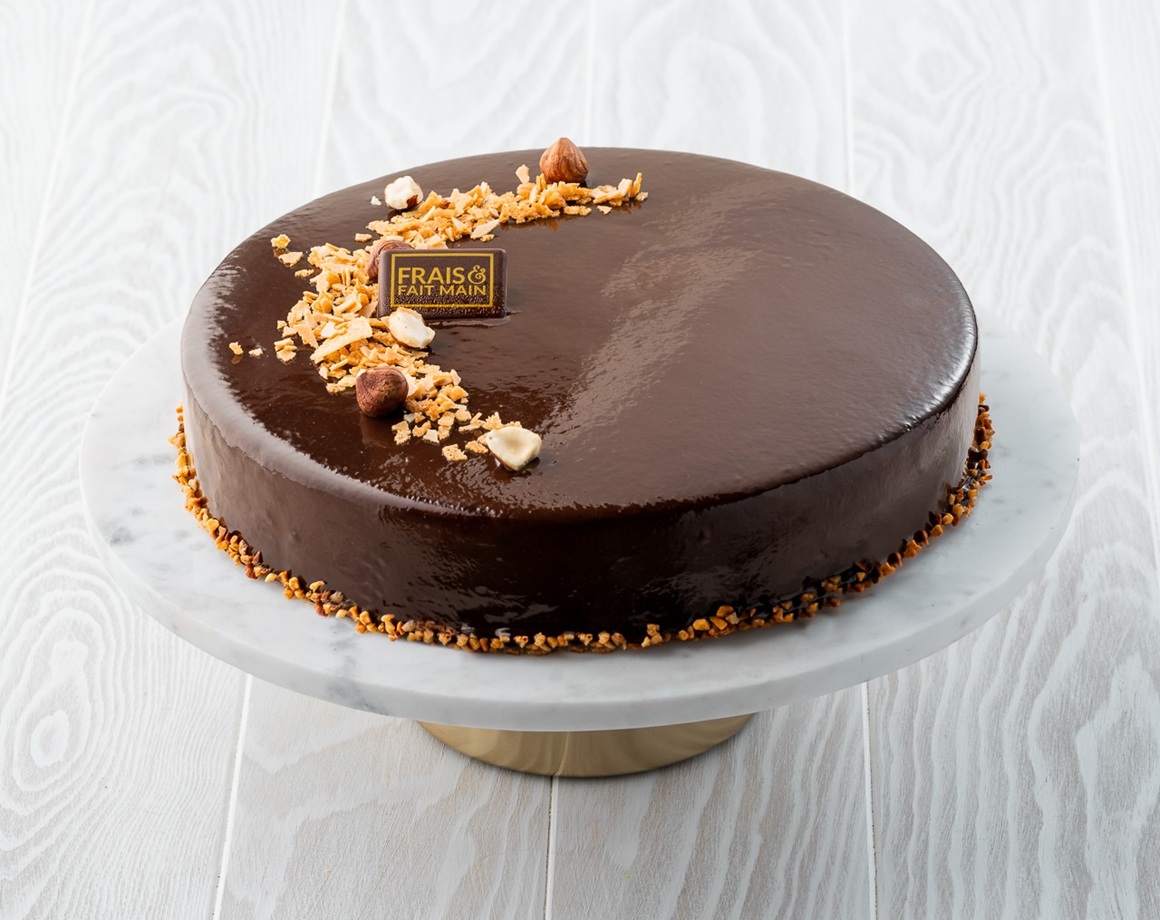 Entremets croustillant chocolat