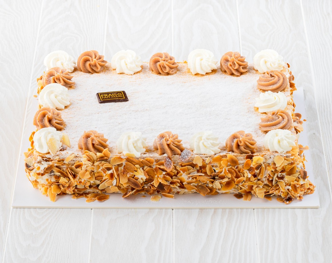 Millefeuille marron